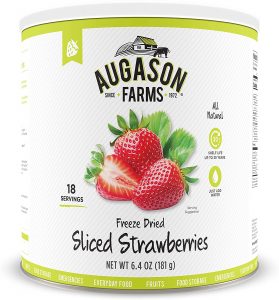 Augason Farms Sliced Strawberries 