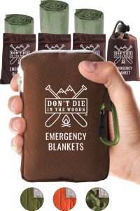 Don’t Die In The Woods Blankets