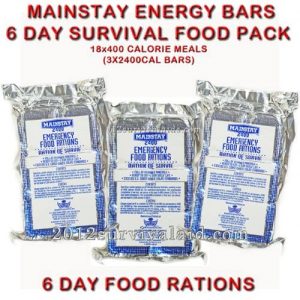 Mainstay Emergency Food Bars