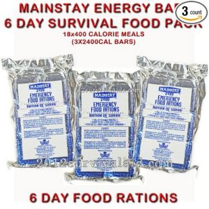 Mainstay Pack Of 3 Food Bar