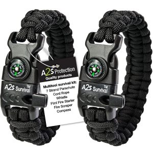 A2S Protection Paracord Best Compass For Survival